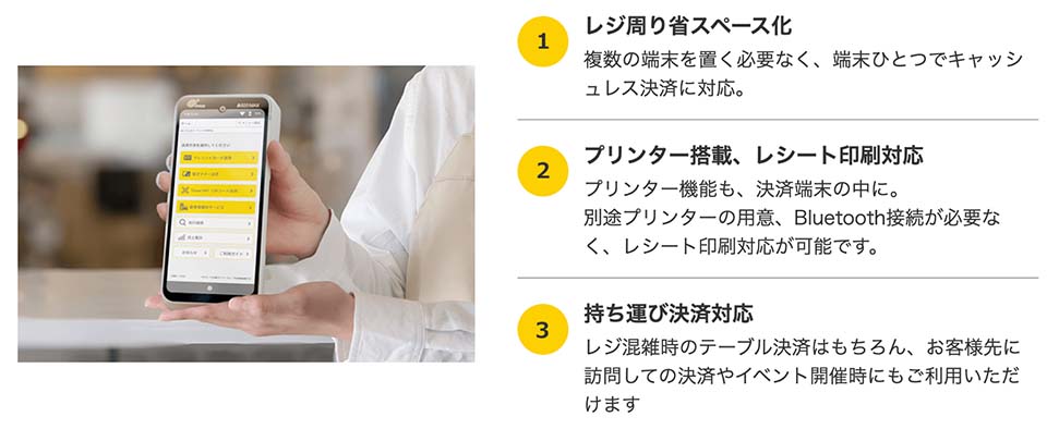 オールインワン端末説明