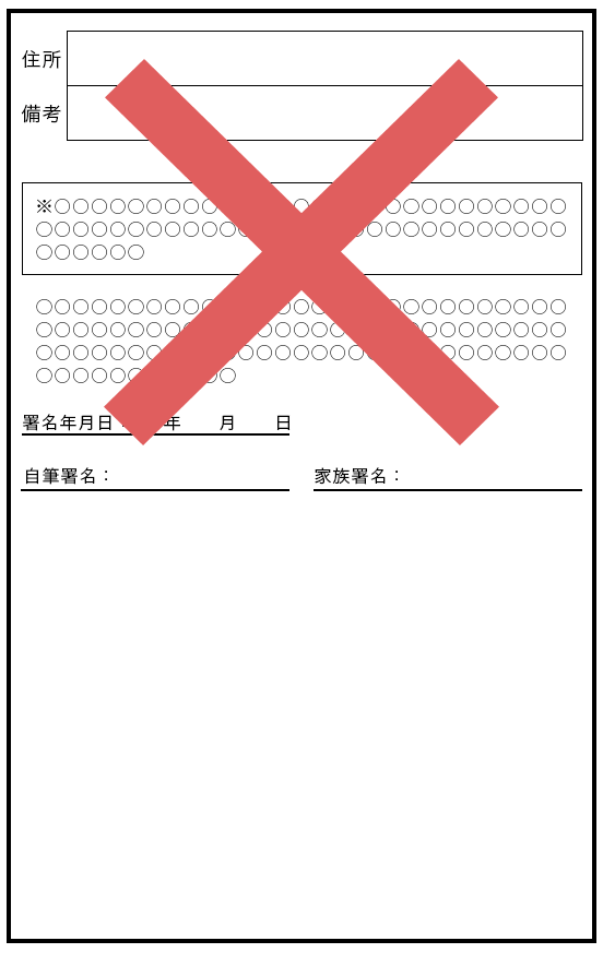 裏面がない。