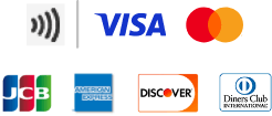 visa・mastercard・JCB・AMERICANEXPRESS・DISCOVER・DinersClub