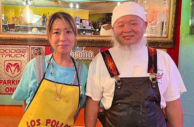 ねこ娘とねずみ男のスタッフ